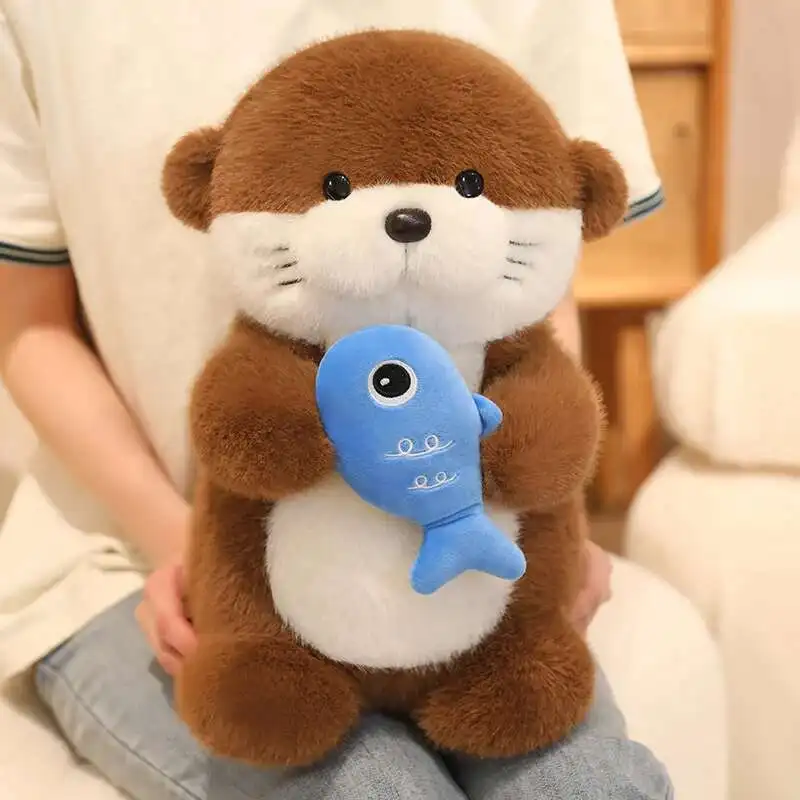 عالية الجودة الإبداعية قضاعة ألعاب من نسيج مخملي 35/50 سنتيمتر جميل قضاعة عقد الأسماك أفخم دمية لينة محشوة ألعاب حيوانات عيد الميلاد هدية عيد الميلاد