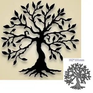 ツリーメタルステンシルカビの切断ダイスクラップブッキング装飾ダイカットアルバムペーパーカードクラフトエンボス加工 12販売クリスマスツリーダイ-7