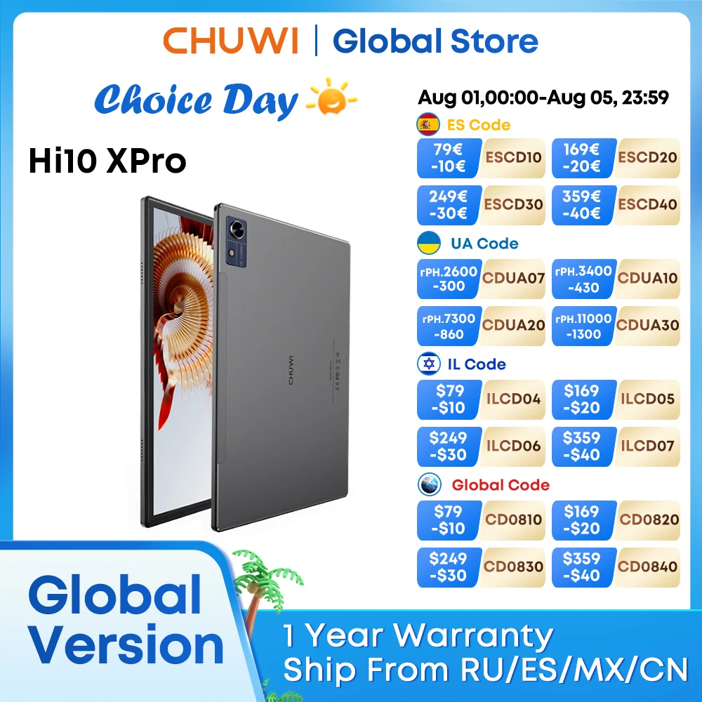 Планшет CHUWI Hi10X Pro