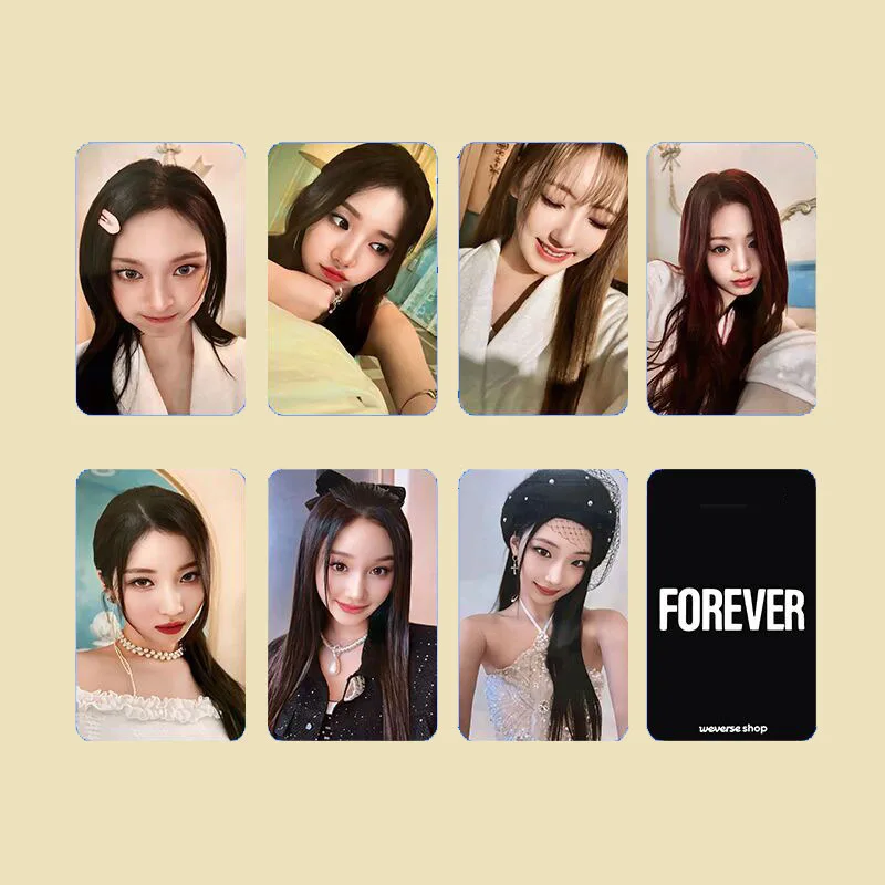 

7Pcs/Set KPOP Babymonster FOREVER WVS Ver Photocards Ahyeon Ruka Chiquita Rora Selfie LOMO Cards Postcards Fans Collection Gifts