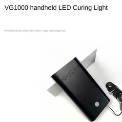 Handheld UV Lamp Hair Extension Tool Glue Quick Drying Beauty Salon Fast Grafting Hair Invisible Without Trace UV Curing Light