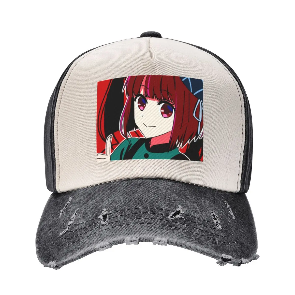 Arima Kana Oshi Baseball Cap Big Size Hat hiking hat Anime Hat Female Men's