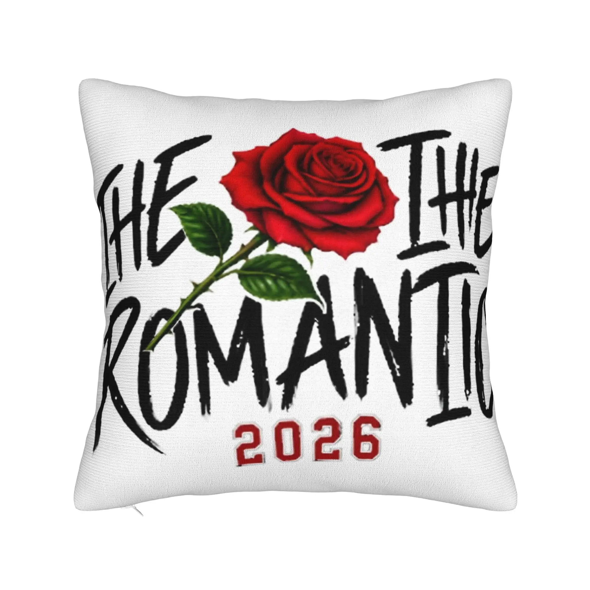 Decorative Pillow Cover Bruno Mars Romantic Tour 2026 Stuff Car  Throw Pillow Case Cover Zippered Multi-Size