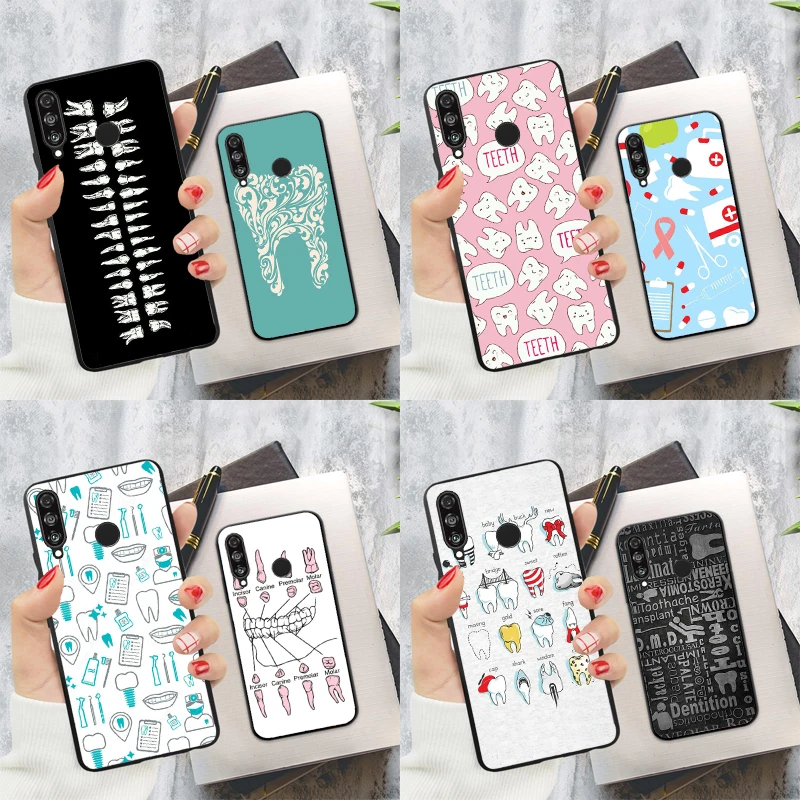 Dentist Dental Tooth Nurse For Huawei Nova Y60 Y70 Y90 Y61 Y91 3i 7i 8i 11i Nova 9 10 SE 11 Pro P20 P40 P30 Lite Case