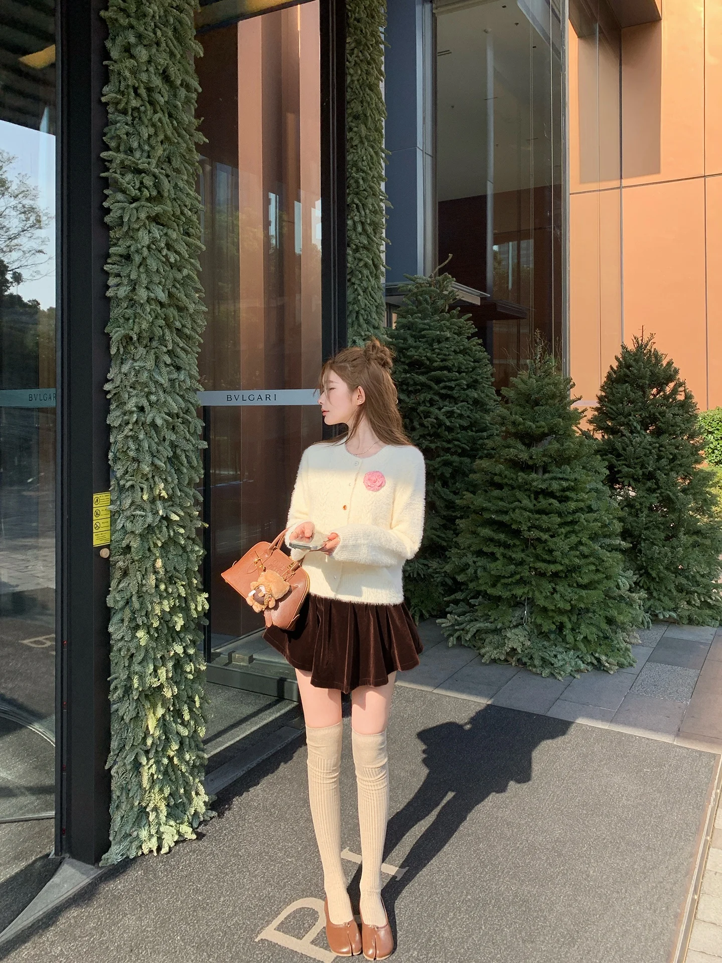 

Женская осенне-зимняя юбка Chen Dayu из ультра-аттрактивного бархата, удлиненная, с завышенной талией, утягивающая, А-силуэт