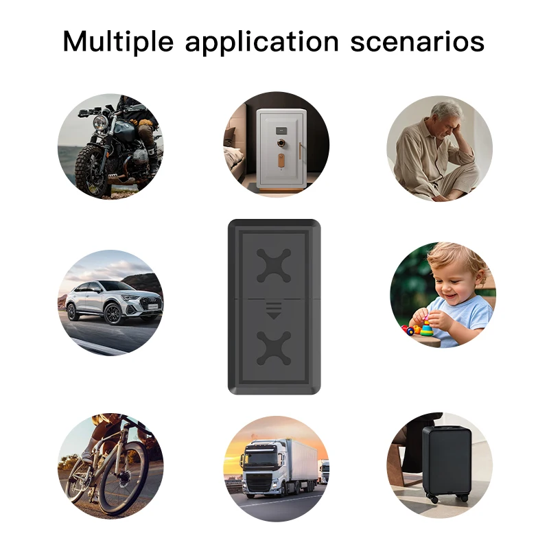 Super Mini draagbare 4G GPS-tracker Real-time locatieapparaat met magnetische navigatie Waterdichte auto-alarmen Dashboardplaatsing