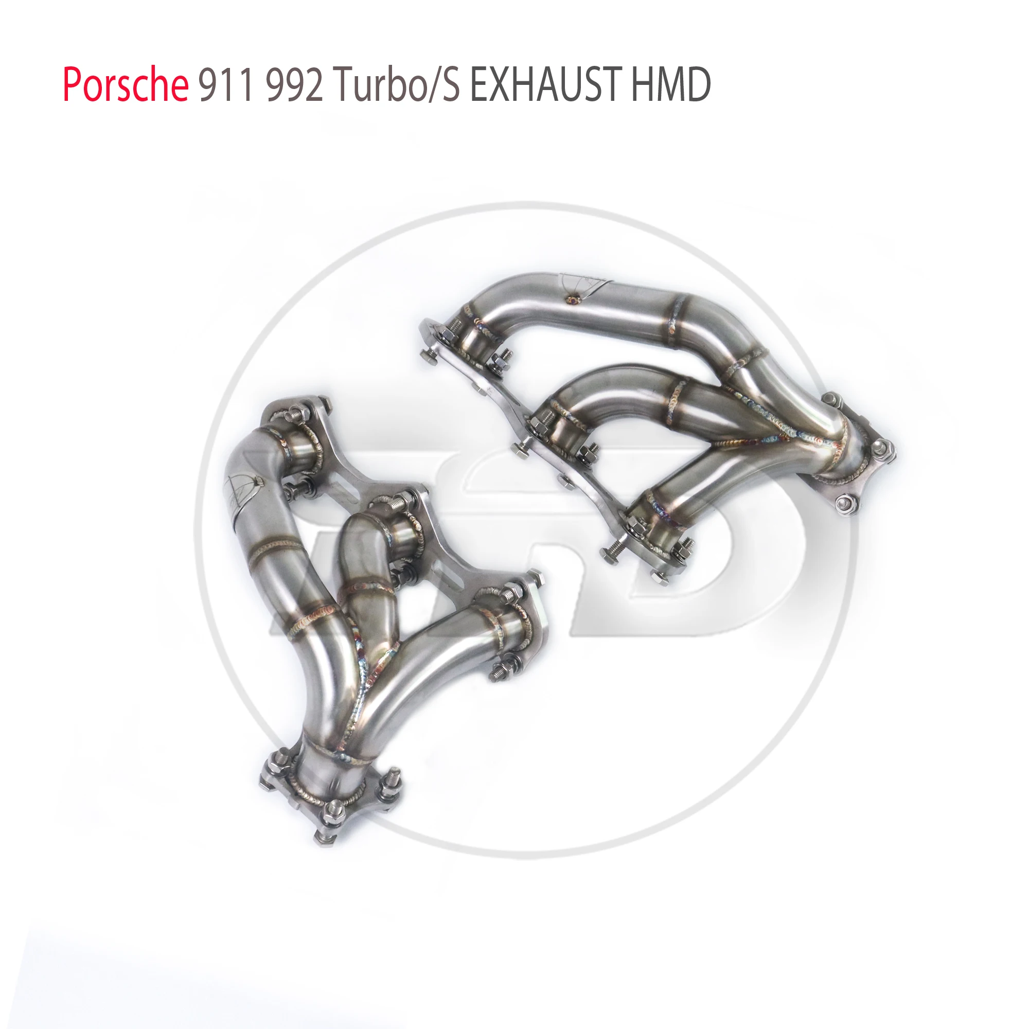 HMD Exhaust System Performance Manifold for Porsche 911 992 Turbo S 2020+ Car Accessories Racing Header