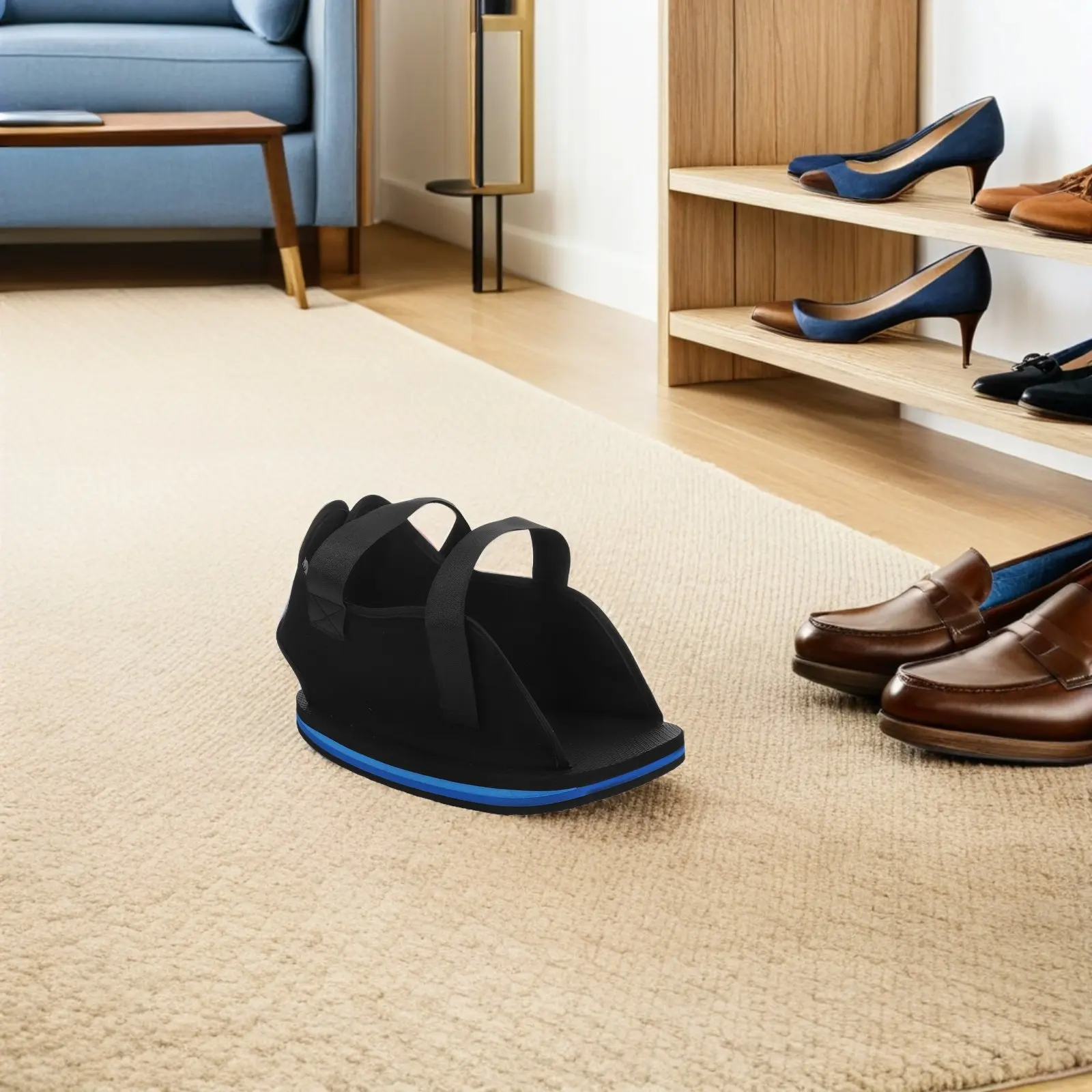 

Ортопедическая обувь при переломах стопы, размер M, с верхом из плотного холста, для послеоперационной защиты, нескользящая, для реабилитации при травмах ног и голеностопа