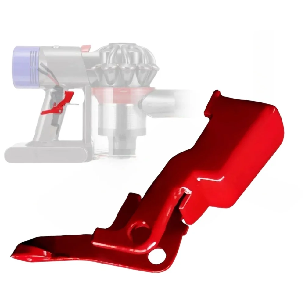 Bouton de commutation de déclenchement en métal amélioré, compatible avec l'aspirateur Dyson V7 V8, accessoires de remplacement de commutateur de déclenchement d'alimentation rouge