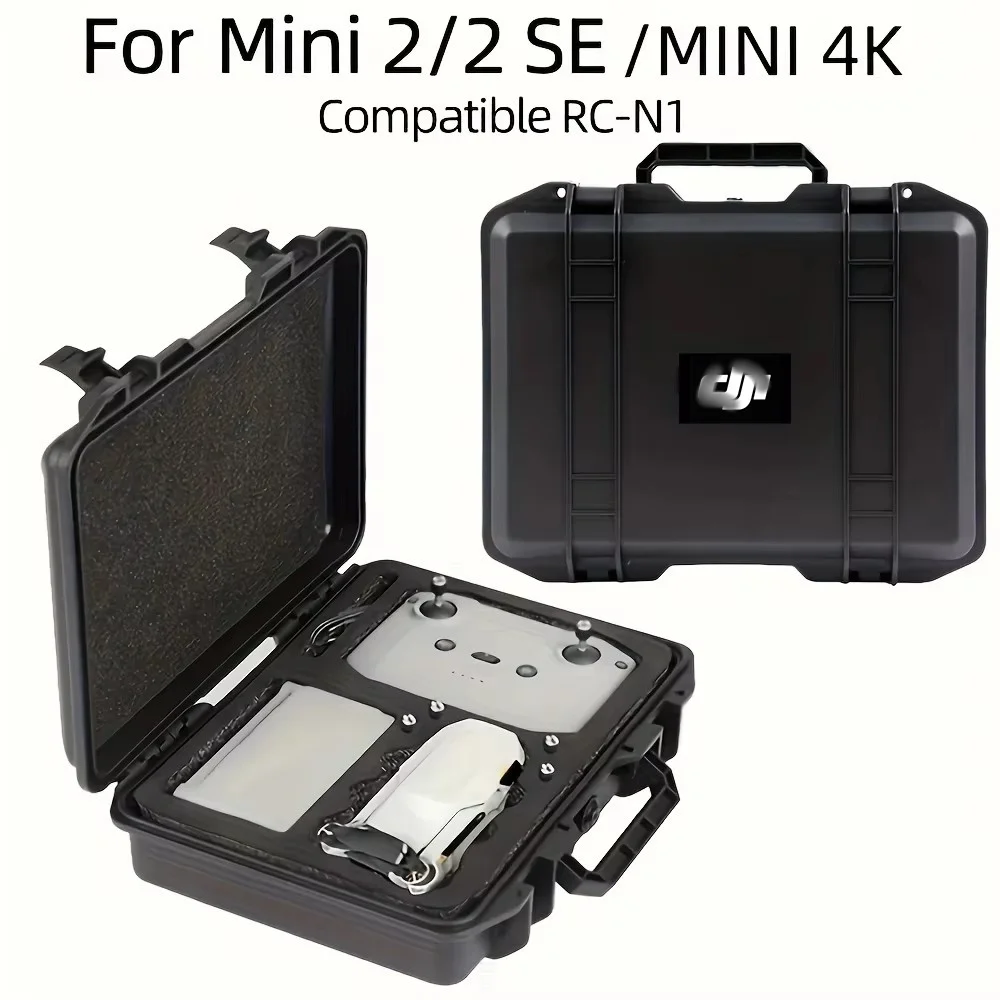 Explosion-proof Box For DJI Mini 2/ 2SE/ 4K Storage Case Waterproof Hard Case DJI Drone Accessories Suitcase CompatibleRC-N1/N2