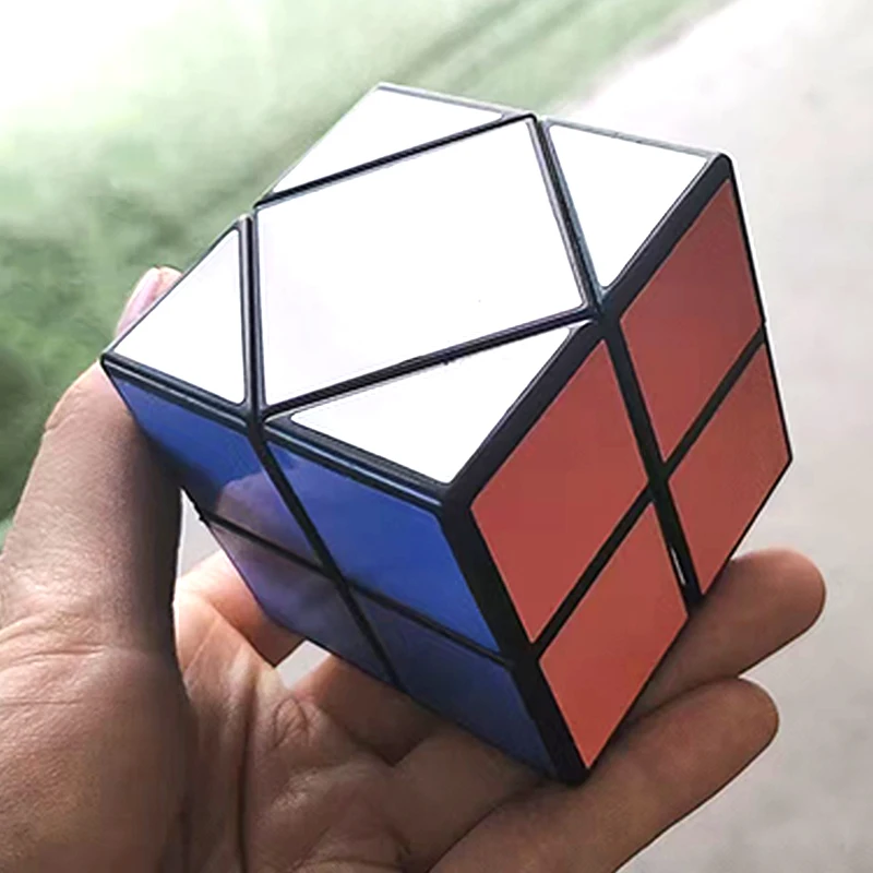 Domino Skewb cubos de velocidad 2x2x2 sensorial silencioso Fidget juguetes para autismo TDAH ansiedad niños adolescentes niños niñas regalos educativos