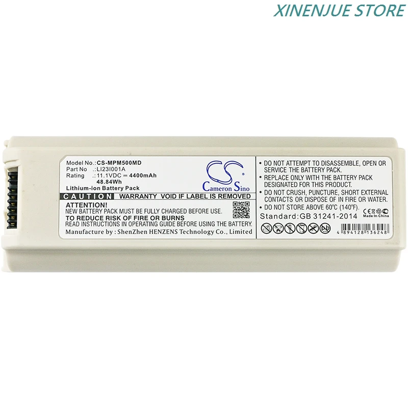 Medical Battery 11.1V/4400mAh LI23I001A,2108-30-66176 for Mindray Echographe M5/M5T/M7/M7T/M9 Ultrasound System