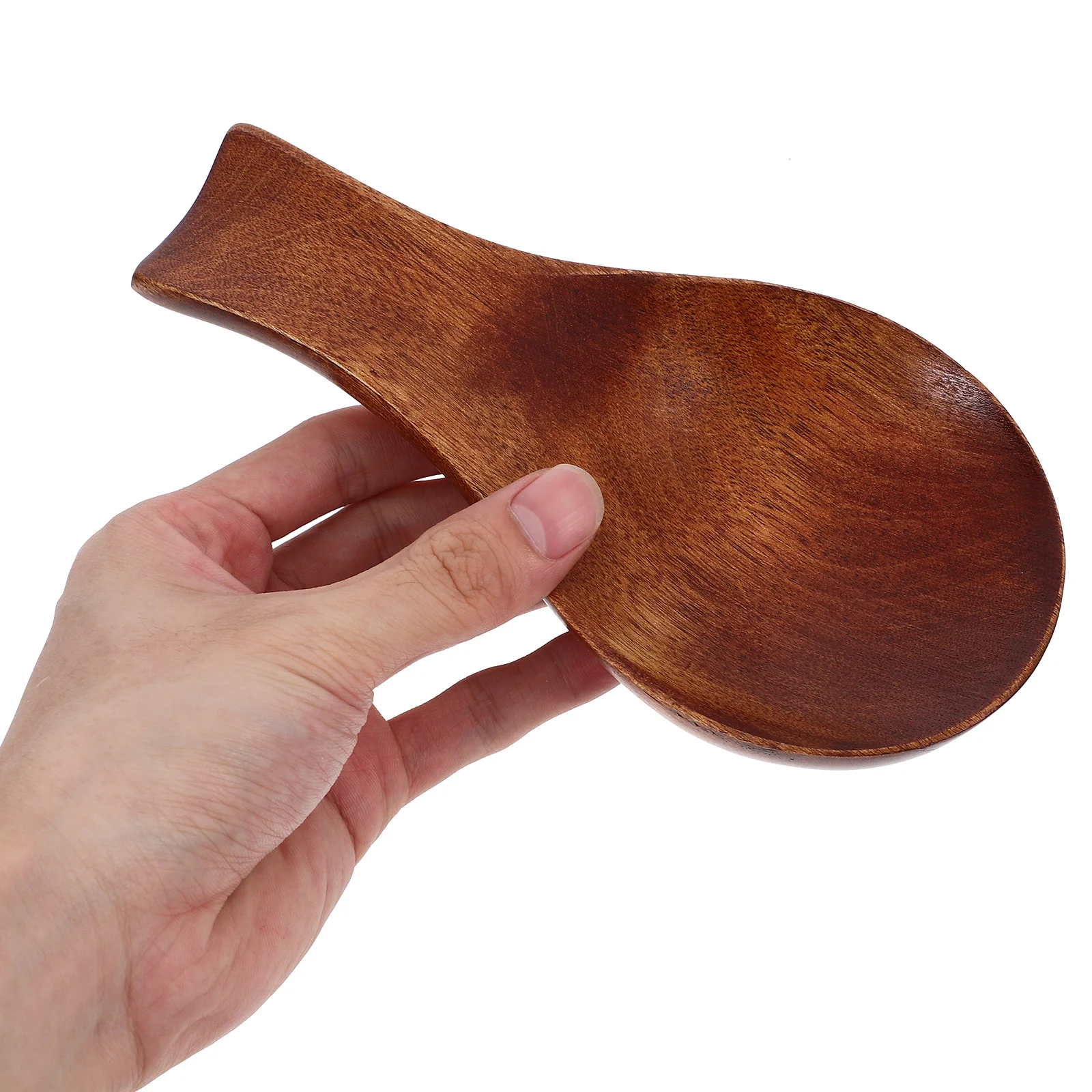 Spoon Rest Kitchen Utensil Holder Wooden for Counter Coffee Ladle Countertop Spoons Baby Spatula