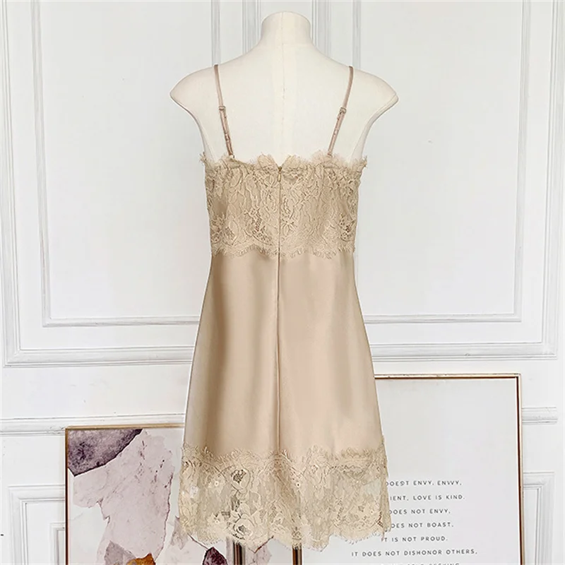 Picture 3: Women's dress New lace patchwork mini dress for spring 2026 Sexy backless suspender dress Sleeveless party dress short dresses