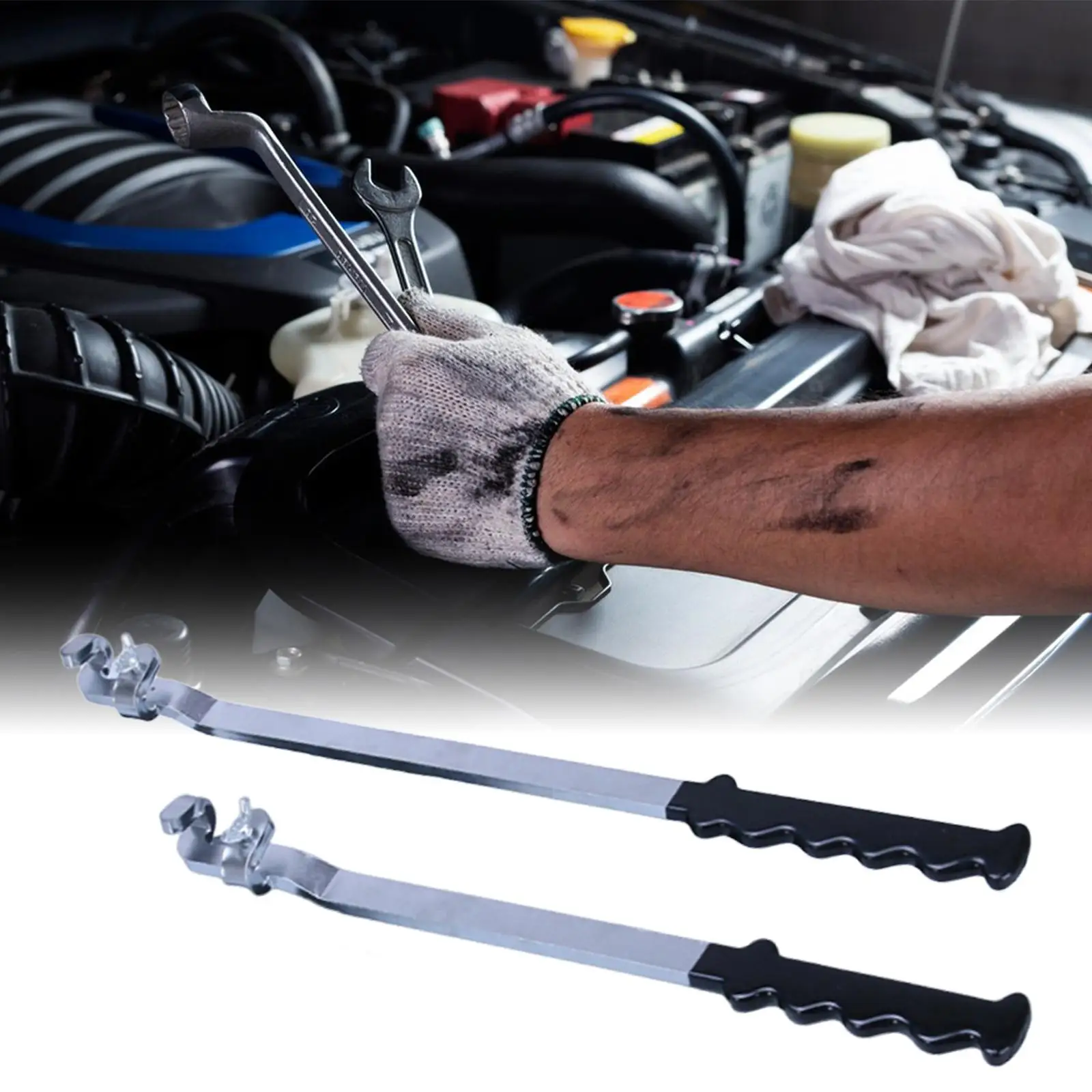Carbon Steel Wrench Extension Bar Extra Leverage Ratchet Spanner Adaptor Tool for Automotive Workshop