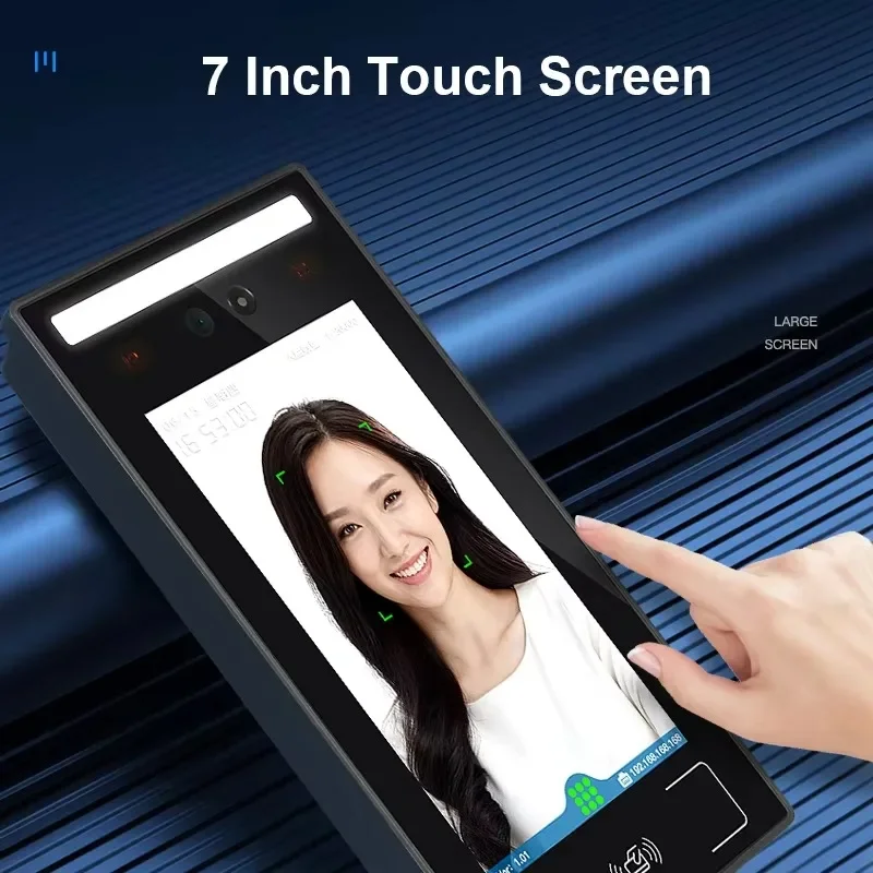 【Best-selling】QR Code Rfid Access Control Device Face Recognition Attendance Machine Time Clock in and Out for Employees