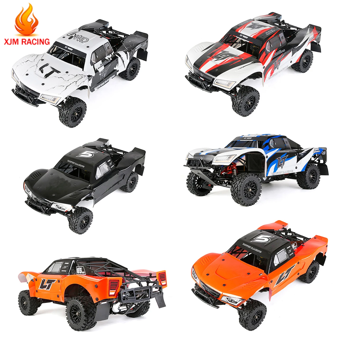 Kit di conversione aggiornamento RC per parti di camion 1/5 Hpi Rofun Rovan King Motor Baja 5B a LT