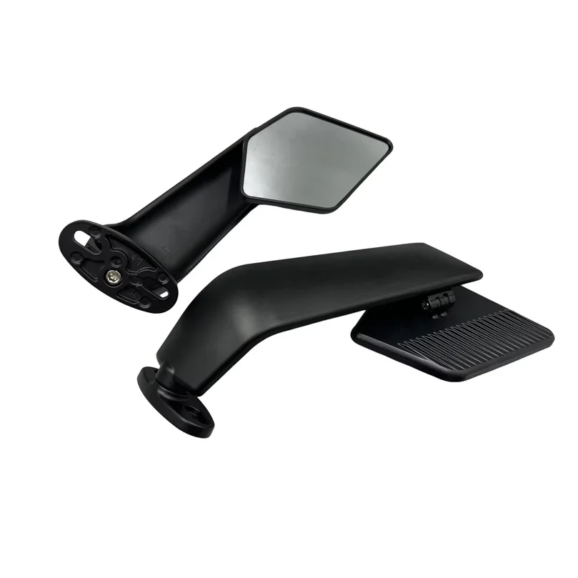 Nuevo Espejo Retrovisor Universal Modificado para Motocicleta Eléctrica, Espejo Retrovisor de Gran Visión, Compatible con Honda, Yamaha, Kawasaki