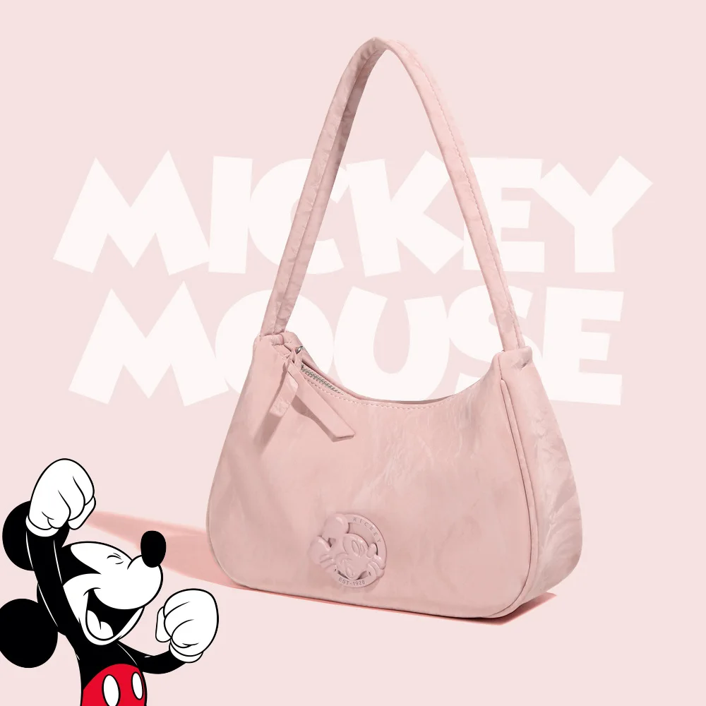 Disney Dreamy Mickey Mouse Baguette High-End Lady Single-Shoulder Bag