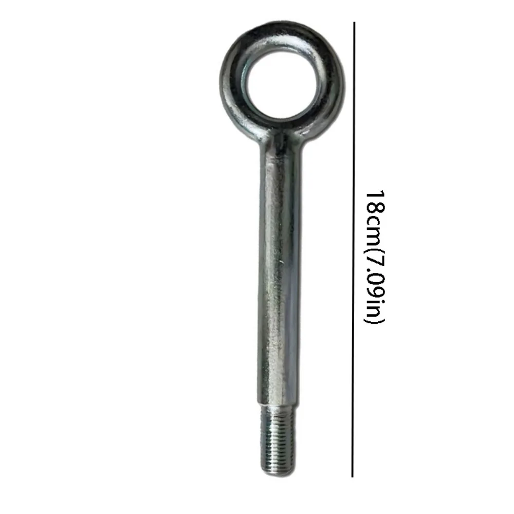 Metal Construction Trailer Hook Heavy Duty Design Heavy Duty Towing Eye Bolt Emergency Towing Accessories Vehicle Towing