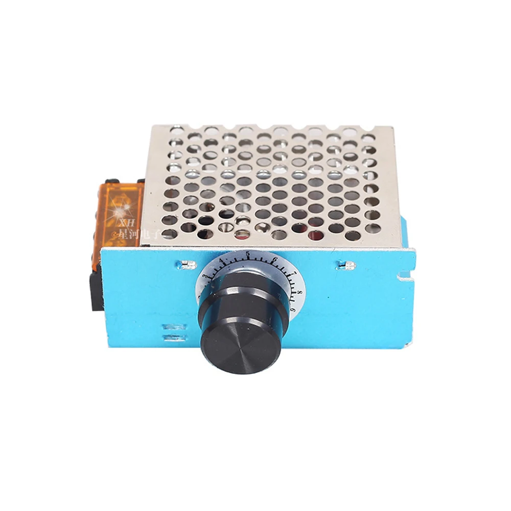 

4000W Imported High-power Thyristor Electronic Voltage Regulator Dimming Speed Rgulator Safety Housing