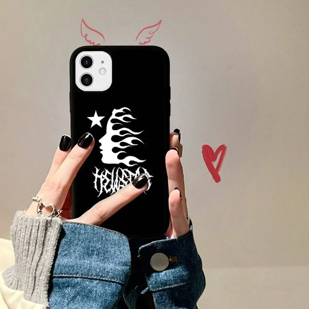 H-HELLSTAR-R Logo Phone Case For IPhone 17 16 Pro Max Air 13 12 Mini 14 15 Plus 11 PC+TPU Back Cover view 5