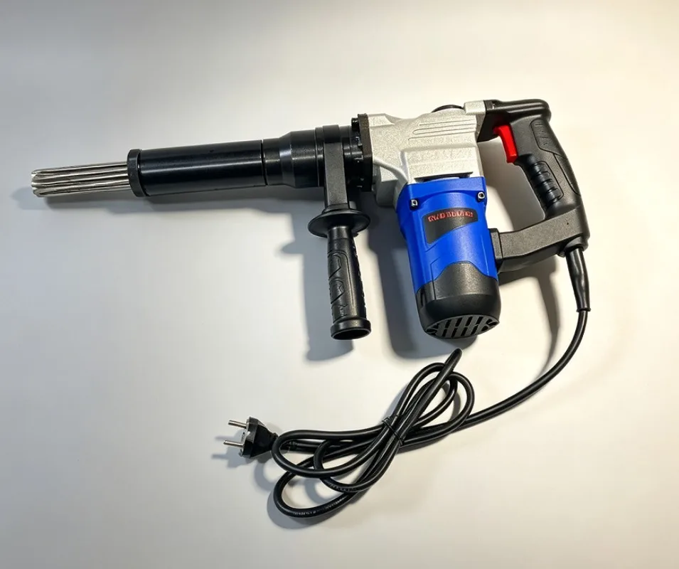 1100W Electric Needle Scaler 110V/220V, Industrial Rust Removal Gun for Shipbuilding & Construction