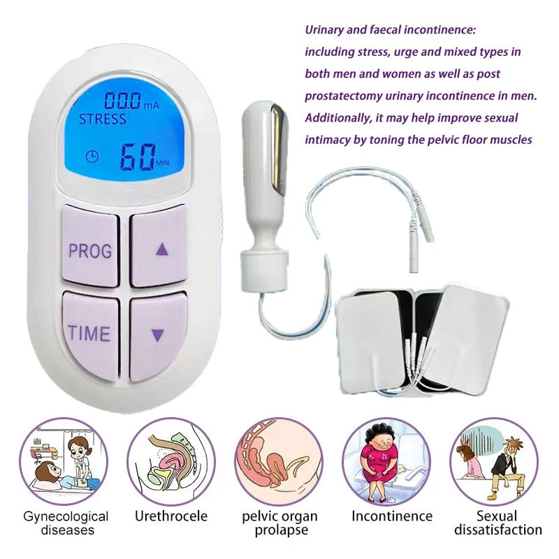 

Biofeedback EMG Pelvic Muscle Electrical Trainer Kegel Exerciser Incontinence Therapy For Women