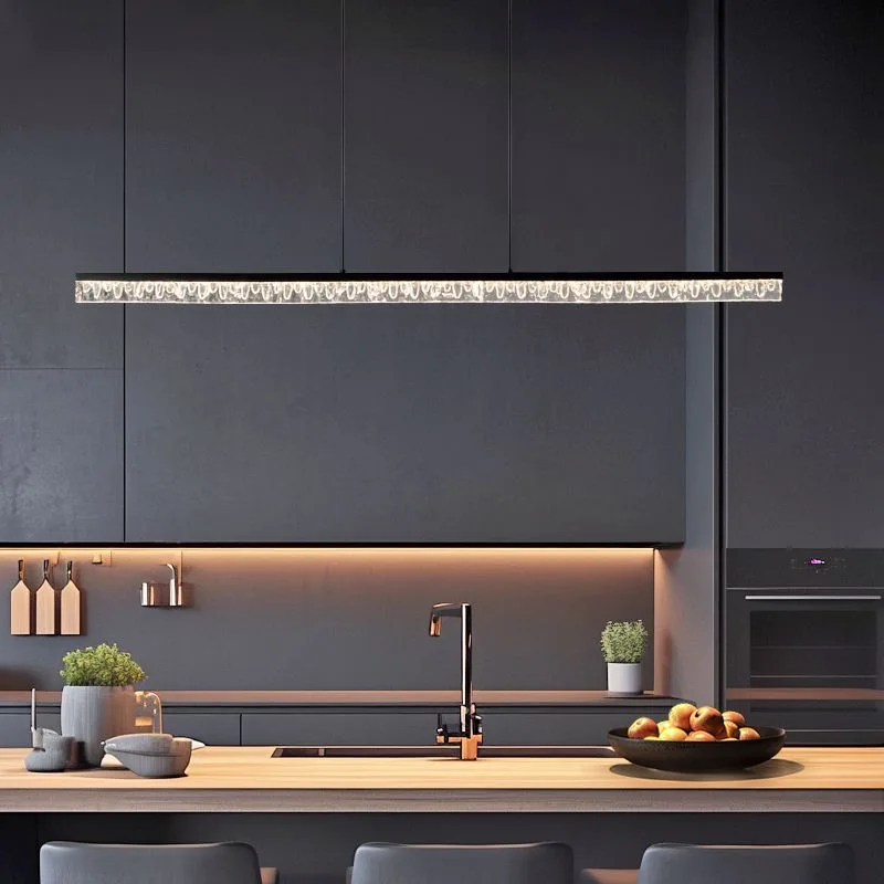 Iceberg Water Pattern Pendant Light 2025 Restaurant Bar Cafe Lighting Acrylic Aluminum LED Decorative Light