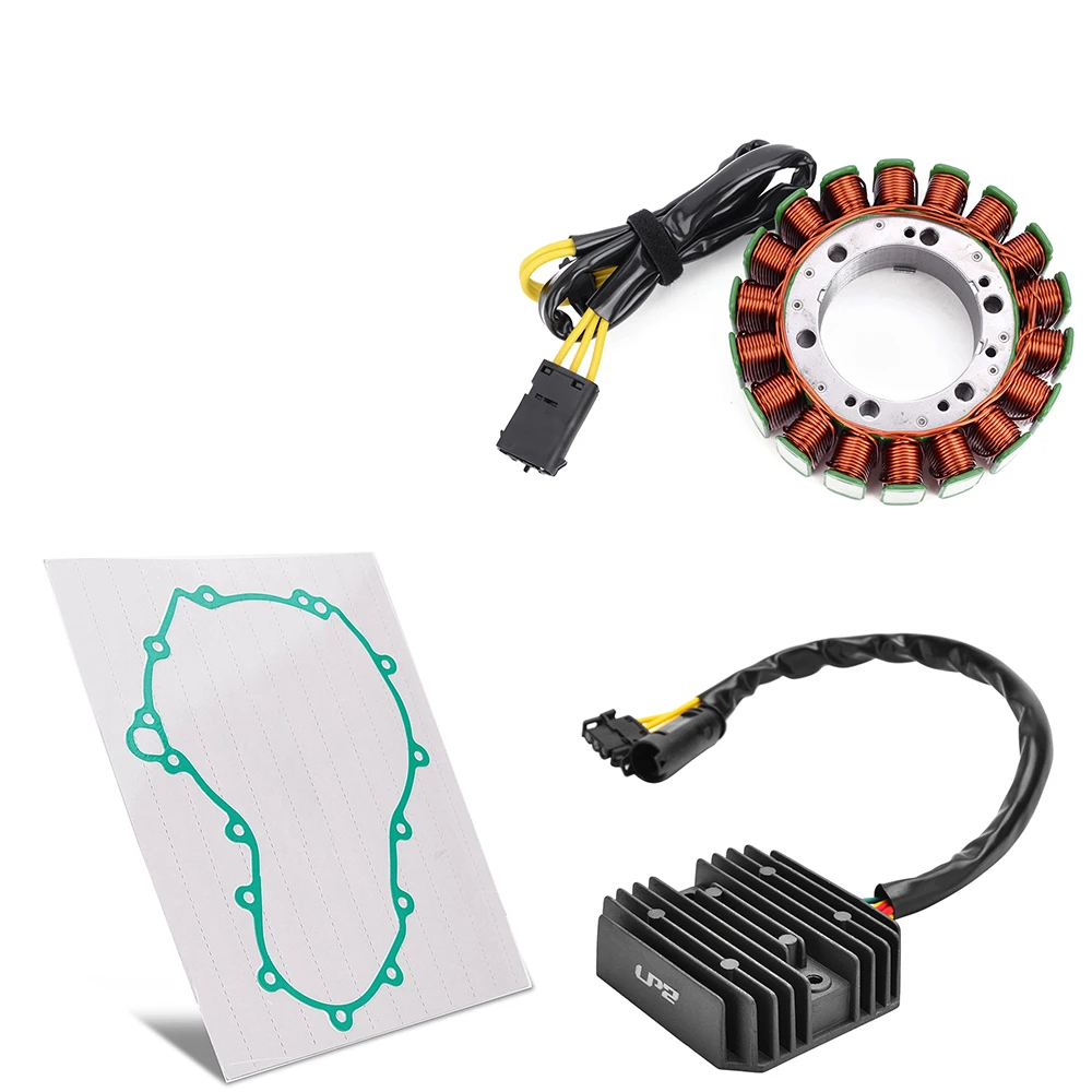 

Stator Coil Gasket Kit +Voltage Regulator Rectifier for BMW F800GS F700GS F650GS F800R F800S F800ST F800GT F800GS ADV Adventure
