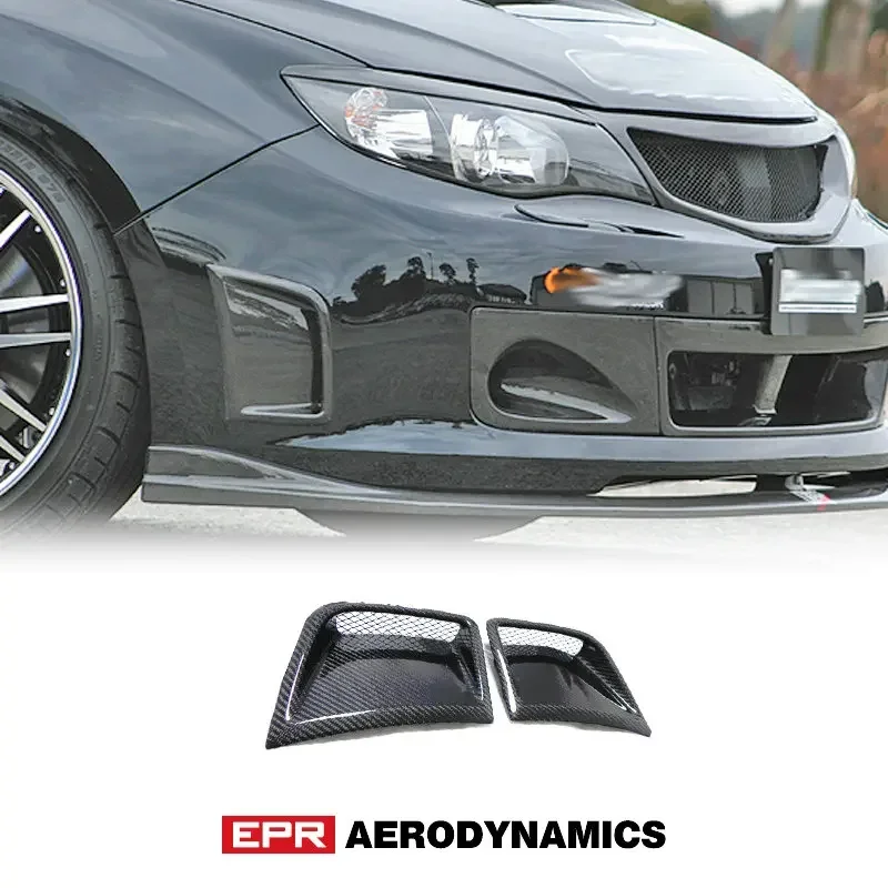 

Car-styling For Subaru Impreza GRB WRX 10 Hatch OEM Front Bumper side Vents Air Duct Carbon Fiber Front Bumper Vent