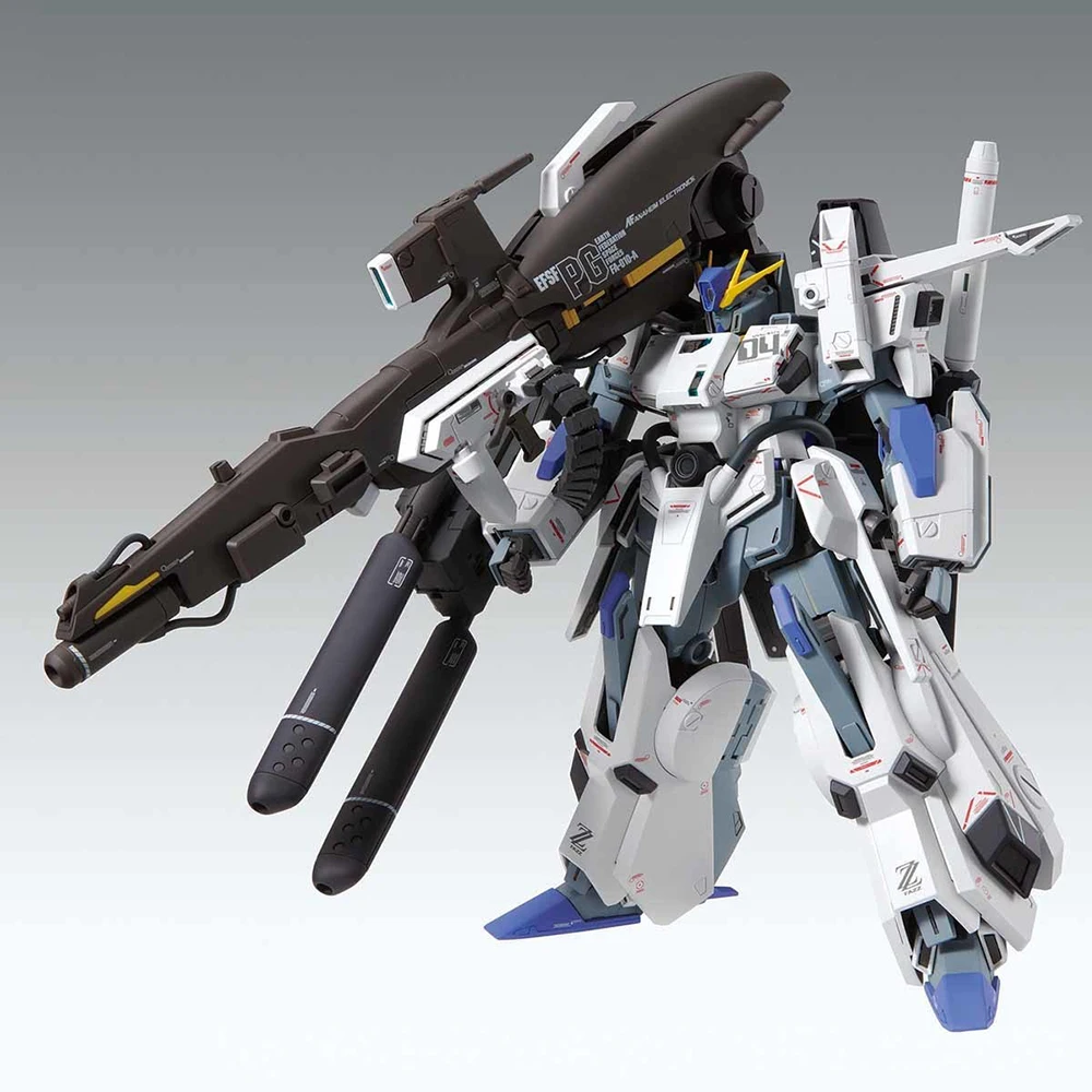 [In Stock] Original Bandai MG FA-010A FAZZ Ver.Ka 1/100 Scale Collectible Anime Action Figure Assembling Model Ornament Toys