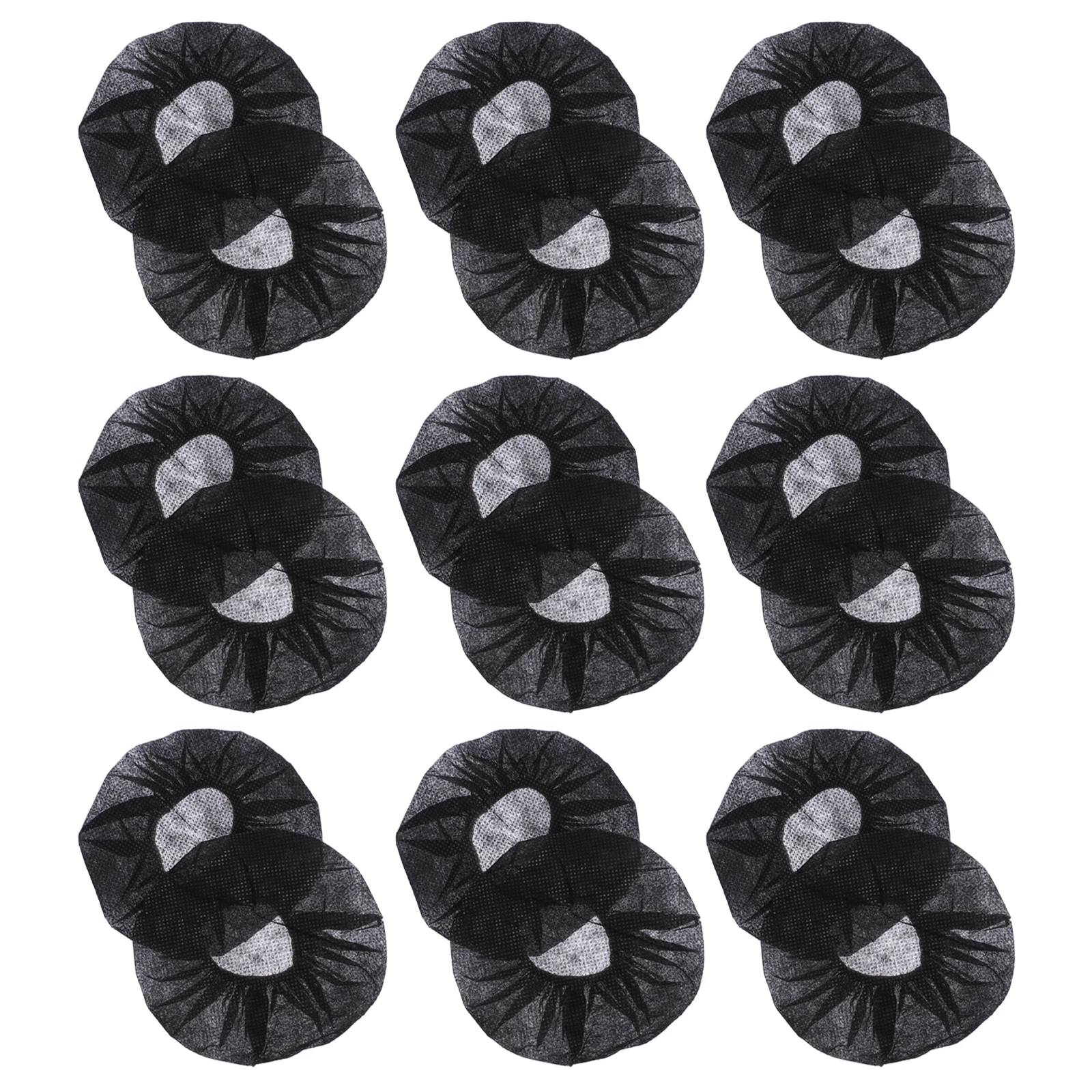 

100 Pcs Disposable Headphone Cover Non Woven Sweat Proof Dust Proof Gaming Hygienic For Gym Computer Rooms Headset Ear Muffs