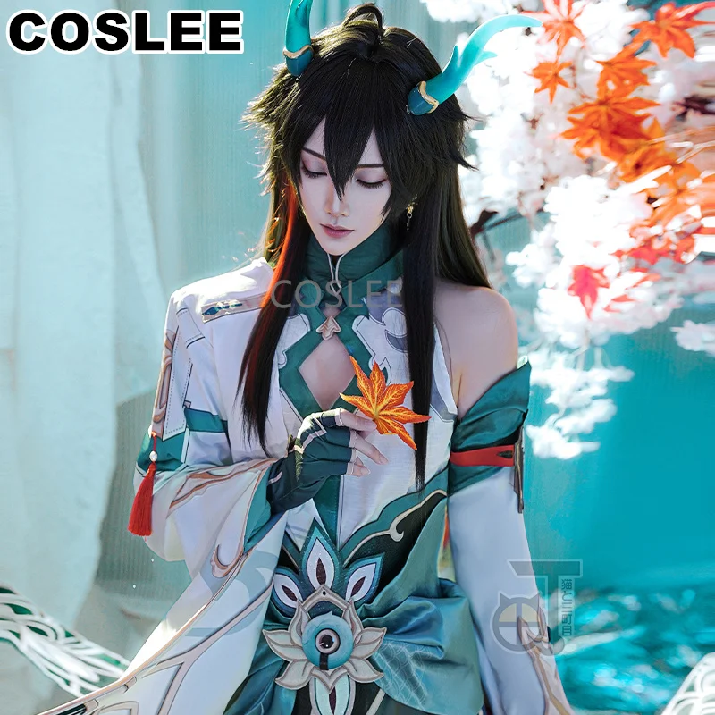 COSLEE Honkai: Star Rail Dan Heng YinYueJun Game Suit Ancient Noble Danheng Cosplay Costume Role Play Halloween Party Outfit Men