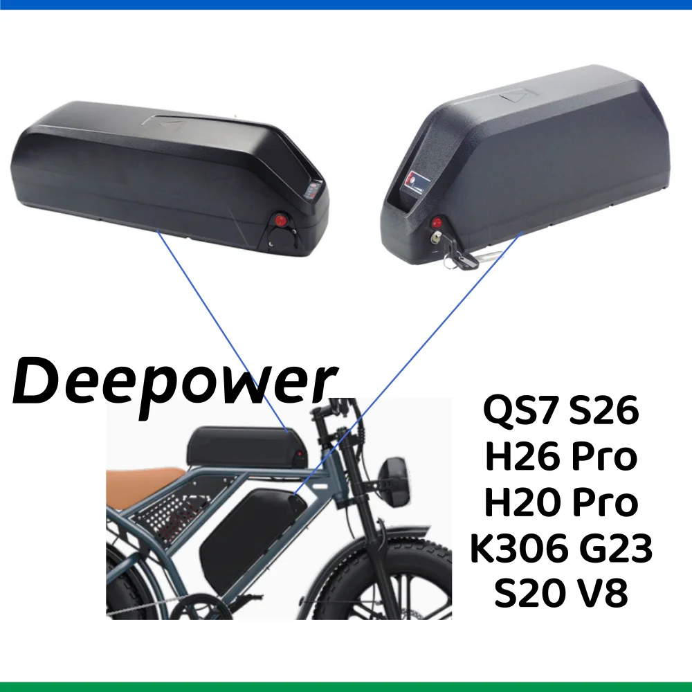 Deepower QS7 S26 H26 Pro H20 Pro K306 G23 S20 V8 電動自転車 48V