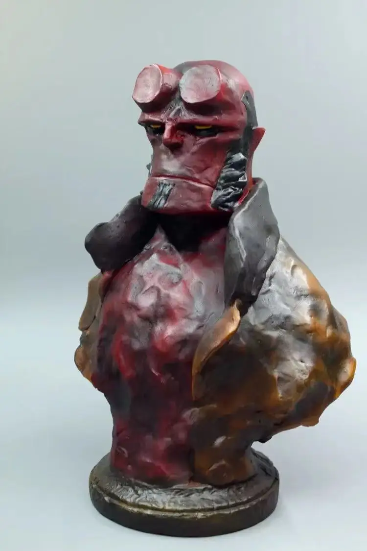 

22 см фильм Anung Un Rama Hellboy комическая фигурка статуя из смолы ад мальчик кукла модель домашний декор стола орнамент детский подарок для взрослых