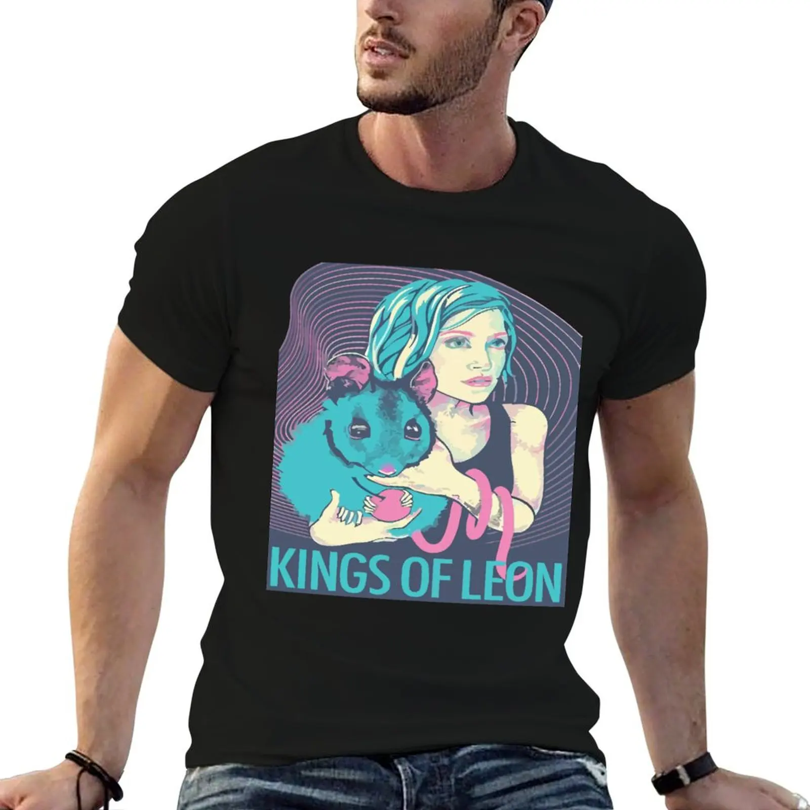 

kings of leon T-Shirt man t shirt summer funny t shirts man T-Shirt