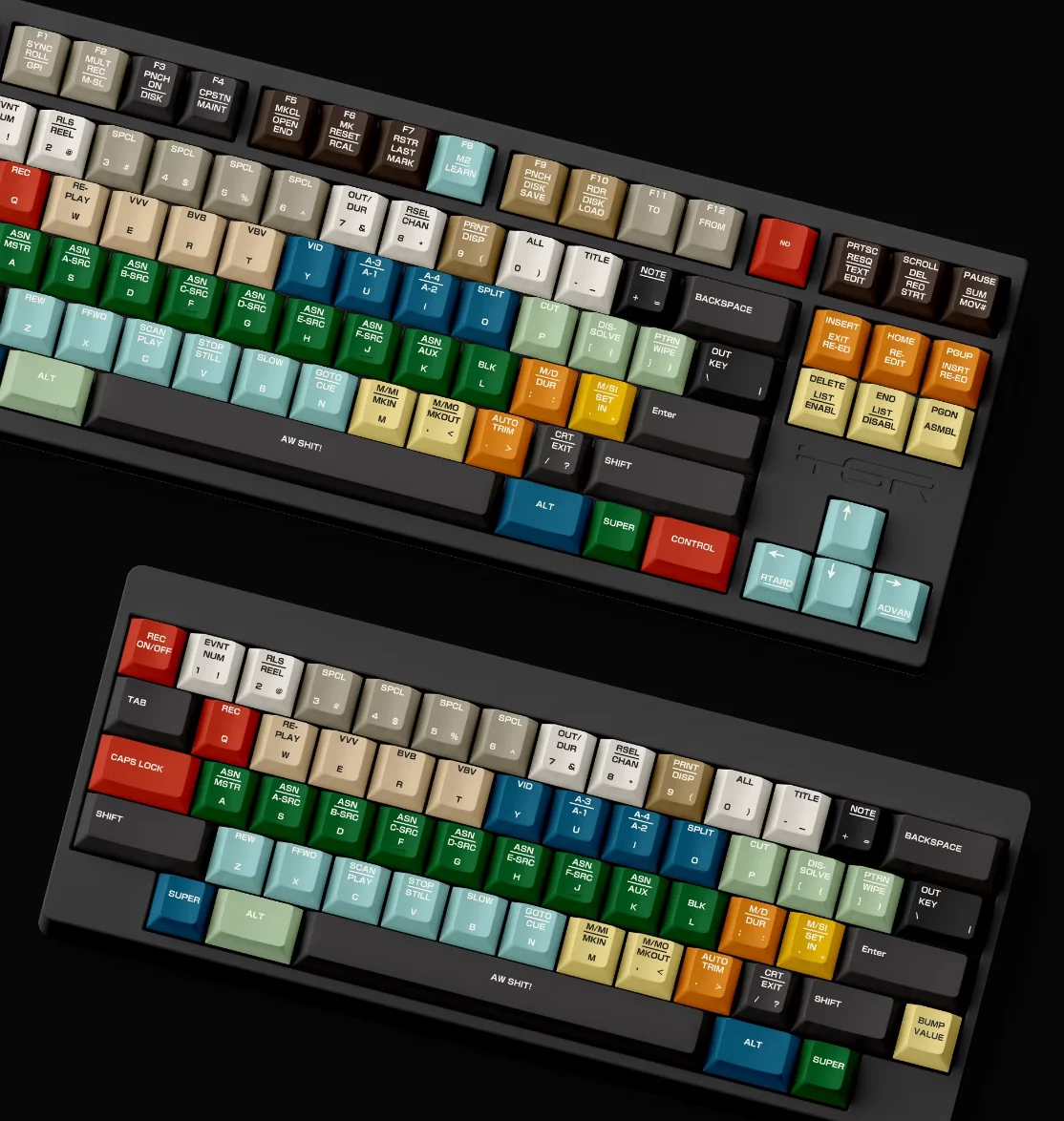 FBB Keycaps CMX 3500 Fit For Cherry Profile Mechanical Keyboard 60%, 75%, 80%, 96%,100% MX Switch DIY Keycap Set 1.7mm Thick