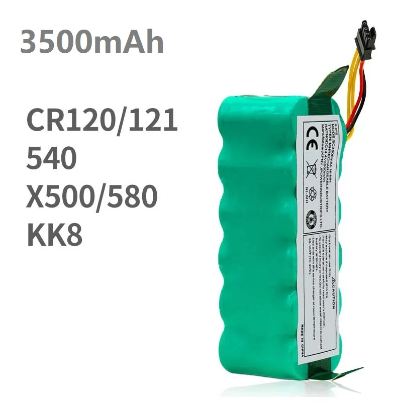 

For Panda X500 For Kitfort KT504/Haier T322 T321 T320 T325 For Dibea X580 X900 For Ecovacs Mirror CR120 Vacuum Cleaner Battery