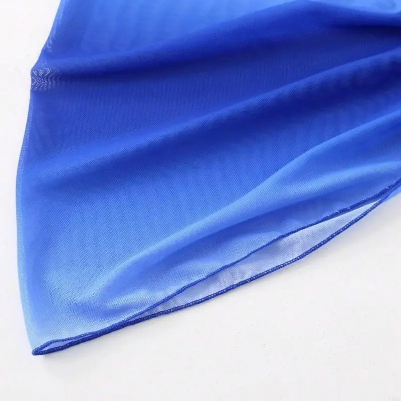 

F68F Swimsuit Coverup Wrap Skirt for Women Short Beach Skirt Beach Swimwears Wrap
