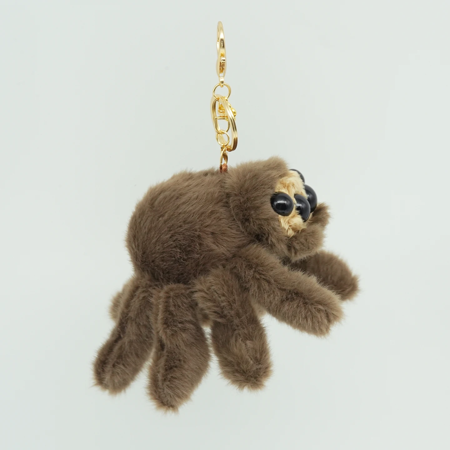 TreasuringU Braune Spinnen-Plüschtiere Niedliche Kleine Spinnen Stoffpuppe Cartoon-Tiere Plüsch-Schlüsselanhänger Kinder Halloween Geschenke – Detail 11