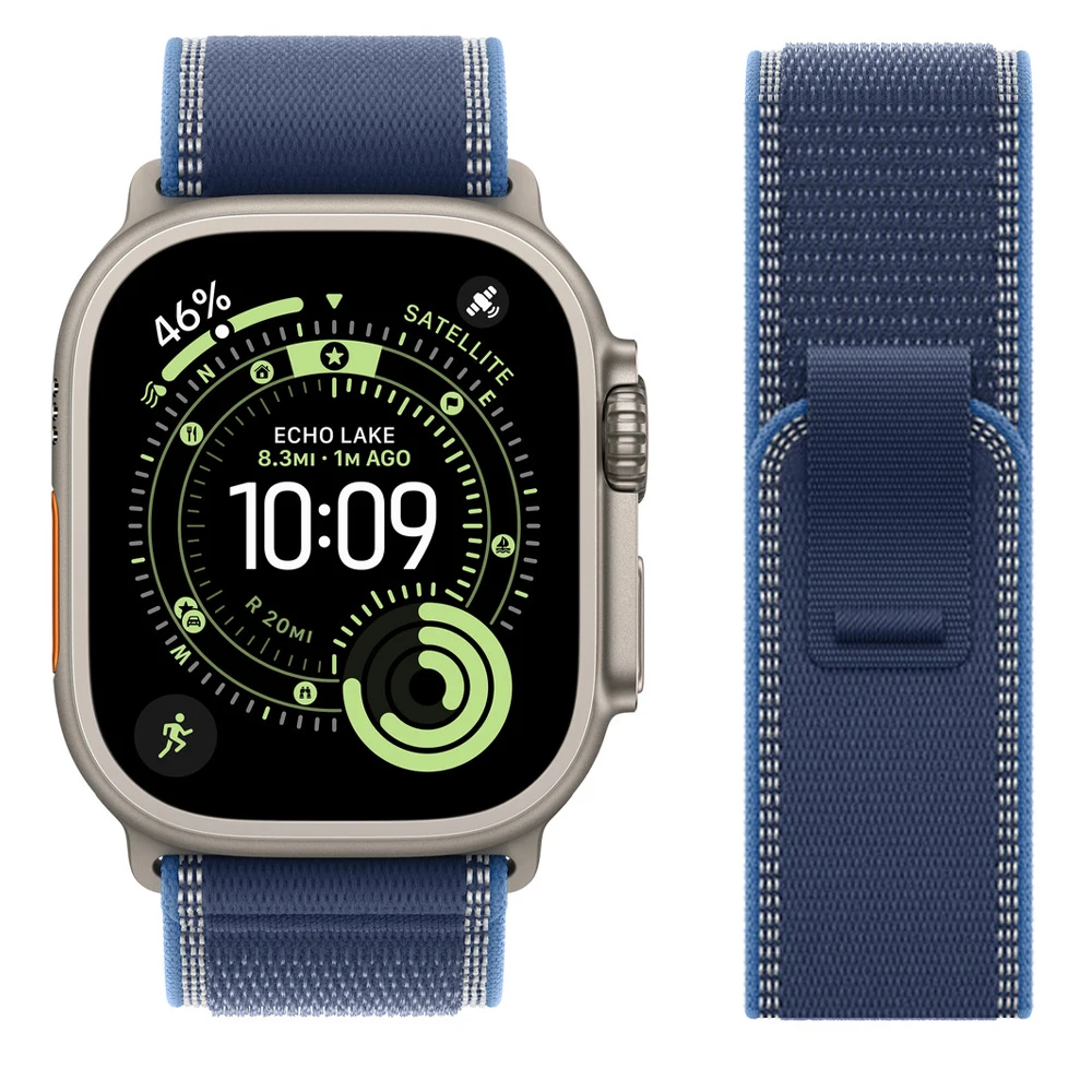 Trail Loop für Apple Watch Band Ultra 3 11 10 9 8 7 6 5 SE 49 mm 46 mm 45 mm 42 mm 44 mm 40 mm 41 Sportarmband Correa iwatch Straps