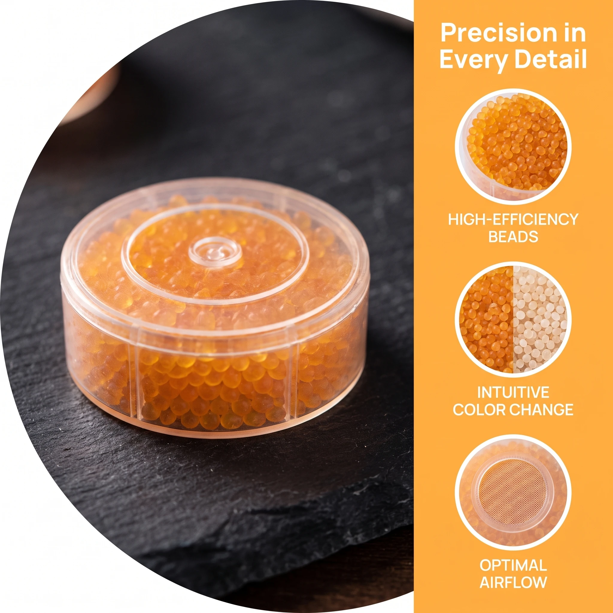 Hearing Aid Desiccant Drying Disc Silica Gel Moisture Absorbing Dry Cake for Hearing Aid Dry Box Dehumidifier Wholesale