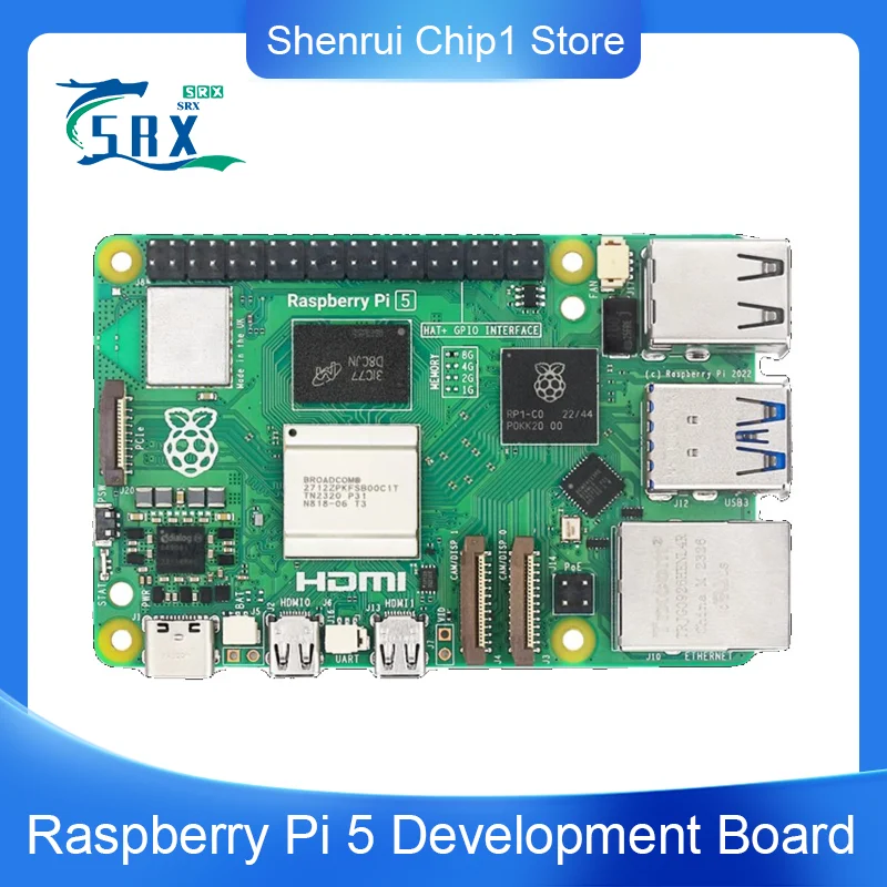 Raspberry Pi 5 Development Board Raspberry PI 5 Generation 5B Motherboard Python Programming AI Kit