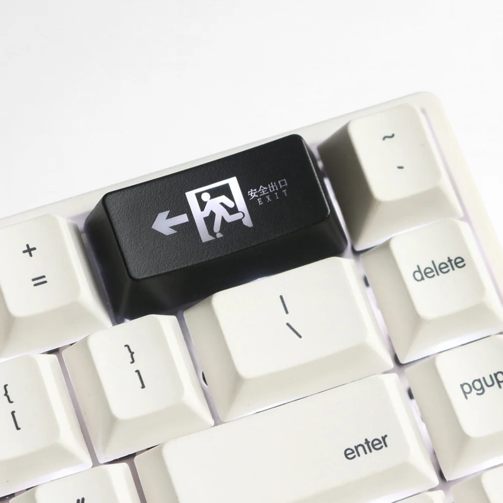 

Backspace Keycap Matte Original Height Shine Through Oil-Jet Engraved Abs Replacement For Mechanical Gaming Keyboard Computer