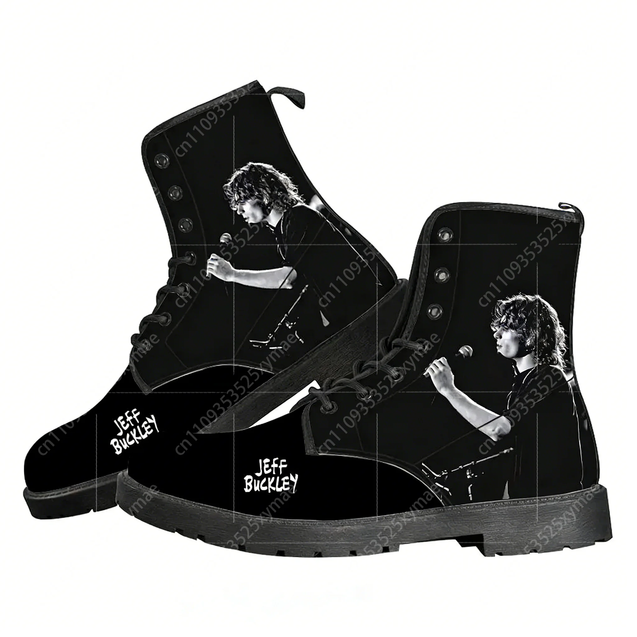 

Повседневные ботинки Jeff Buckley, мужские и женские ботинки для подростков, модные 3D-ботинки, уличная обувь высокого качества, обувь на заказ