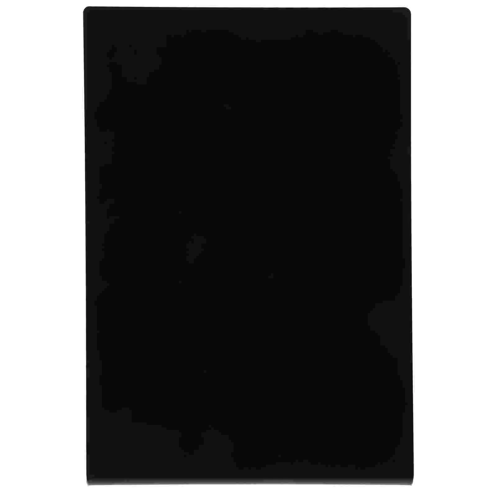 Menu de quadro-negro pequeno desenhado à mão para cozinha giz quadro loja sinal mensagem mesa decoração mini sinais quadro branco apagável