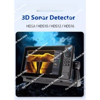 HDS Series Marine Fish Finder Sonar 3D Live Imaging System for Boat Fishing Underwater Search Rescue Operations