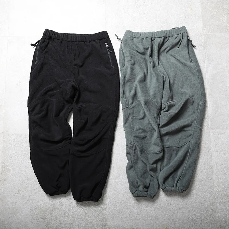 

N.HOOLYWOOD outdoor cold and warm military wind fleece labeled trousers