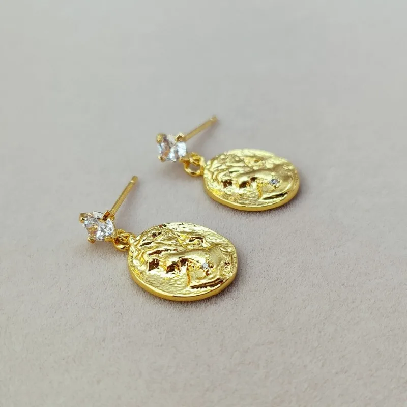 

Qingdao Jewelry Personalized Retro Jewelry Earrings High Sense Temperament Long Earrings Niche Design Sense